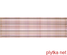 Керамическая плитка DEC LISA ROSA декор, 200х600 сиреневый 200x600x8 структурированная